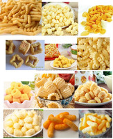 Extrudeuse à Double vis noyau rempli riz bâtons de maïs collation ligne de transformation des aliments