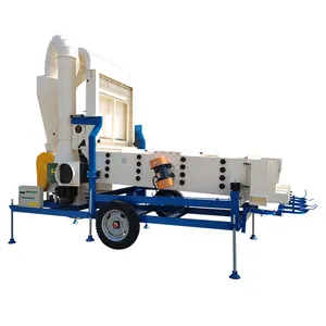 Peas Seed Cleaning Machine Dry Beans Cleaning Equipment Rotary Seed Grader