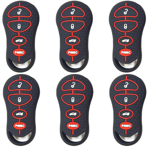 Silicone 3 Nút Keyless Nhập Điều Khiển Từ Xa <span class=keywords><strong>Key</strong></span> Trường Hợp Shell Lật Bìa Fob Da Bảo Vệ Túi Accesorios Cho <span class=keywords><strong>Chrysler</strong></span> - Product Image 5