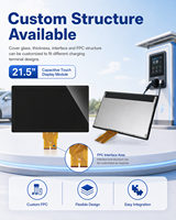 Écran tactile HMI lisible en plein soleil, écran extérieur IP65 IK10, panneau tactile Pcap, 21,5 23,8 pouces, étanche, pour station de recharge de véhicules électriques
