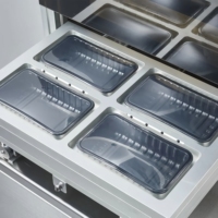 Machine d'emballage sous vide pour aliments à atmosphère modifiée (MAP) pour volailles, poulet, aliments frais, conservation des aliments