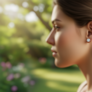 Eleganti Orecchini a Perno da Donna con Zirconi Rotondi da 3mm, Placcati in Rodio, Gioielli Classici per Fidanzamento, Orecchini alla Moda in Lega - Product Image 2