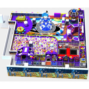 Nhà Máy Giá không gian theo chủ đề với tên lửa và công viên Trampoline khu vực sân chơi trong nhà, thiết bị giải trí cho nhà trẻ - Product Image 5