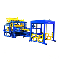 Ligne de production de briques entièrement automatique QTY5-20 avec convoyeur d'alimentation pour grande usine de construction
