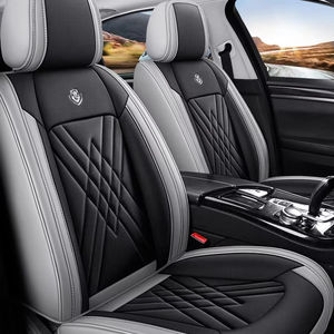 Housses de Sièges de Voiture en Cuir Véritable Sur Mesure pour <span class=keywords><strong>Toyota</strong></span> <span class=keywords><strong>RAV4</strong></span> Corolla C-HR Camry Hilux Yaris Auris Original - Product Image 1