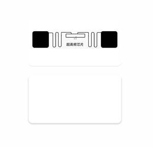 บัตรตรวจจับอัจฉริยะ RFID - UHF พาสซีฟ 6C สำหรับควบคุมการเข้าออกยานพาหนะ จัดการบุคลากร บัตรพิมพ์สีขาว - Product Image 4