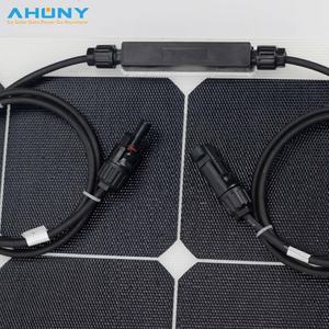 Benutzer definierte 170W Thin Light Flexible <span class=keywords><strong>Solar</strong></span> panel Rücken kontakt Biegbare <span class=keywords><strong>Sunpower</strong></span>-Zelle für Camping RV Marine Outdoor-Anwendungen IBC - Product Image 6