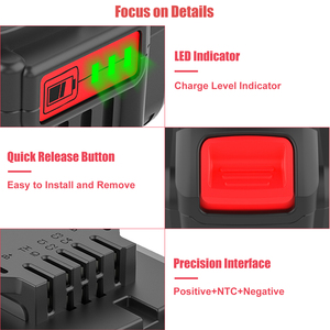 6.0ah Li-ion 18V/20V Max công cụ Pin dcb200 khoan không dây dcb201/dcb204/dcb205 hình trụ <span class=keywords><strong>Lithium</strong></span> ion từ JP/USA/EU/ca - Product Image 3