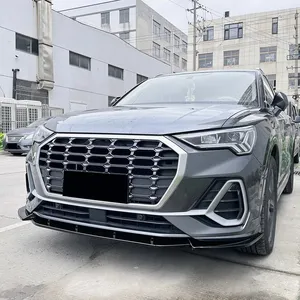 ลิ้นกันชนหน้า StarNav สำหรับ Q3 F3 TFSI TDI S-Line ปี 2019-2024 ฝาครอบกันชนหน้า ชุดแต่ง บอดี้คิท อะไหล่รถยนต์ - Product Image 4