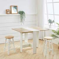Table basse pliable et extensible en bois, design moderne, écologique et durable, pour le salon
