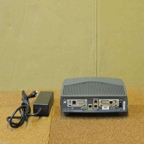 New Plc 1701 Adsl Security Access Router Wic 1adsl Amp; 1bst with Power Supply Plc Programming Controller
