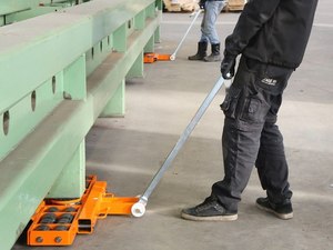 8 тонн HS тип большой нагрузки коньки движущиеся коньки для большой техники - Product Image 6