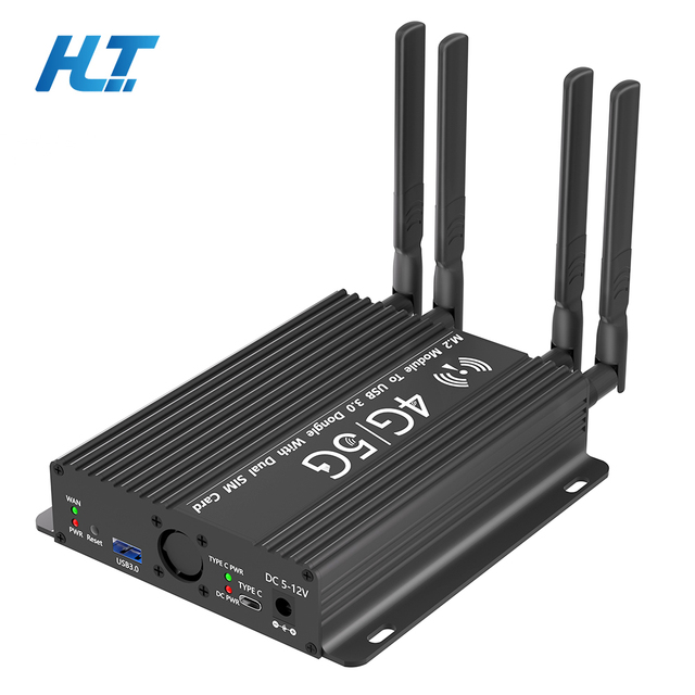 Brand New 4G 5G M.2 Module to USB 3.0 Adapter with Dual SIM Slots (Models FM350/RM510-GL/RM502Q-AE) 5G Modem