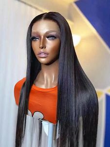 थोक 100% कच्चे शीशी हड्डी सीधे ग्लुलेस वाइज़ फीता सामने वाले मानव बालों का विग 13x6 5x5 सस्ता बंद कर दिया - Product Image 1