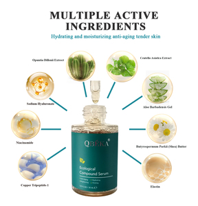 QBEKA Siero Composto Ecologico Formula Avanzata 30ml Siero Viso <span class=keywords><strong>Giorno</strong></span> & Notte per Bilanciare, Rinforzare e Rivitalizzare Tutti i Tipi di Pelle - Product Image 4