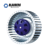 Ventilateur centrifuge Blauberg DC avec protection IP55, 24V, garantie de 2 ans pour les systèmes de conduits d'air haute pression et d'évacuation