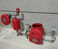 Vanne d'alarme à eau DN100/DN150 – Vanne anti-retour d'alarme en fonte ductile avec sonnette d'alarme hydraulique