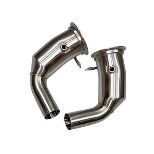 Lightweight and High Performance Stainless Steel Car Exhaust Pipe Straight Downpipe for Porsche 911 992 3.0T T304 - Product Image 4