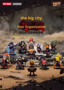 <span class=keywords><strong>Figurine</strong></span> PVC Authentique Originale Popmart Gong Nar Utoo Série Shippuden Thème Organisation <span class=keywords><strong>Akatsuki</strong></span> Boîte Mystère Japonaise - Product Image 3