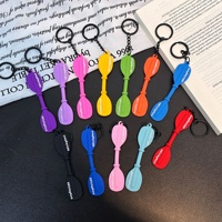 Nouveau porte-clés mini pagaie de kayak en caoutchouc souple écologique, technique époxy, motif pagaie de bateau, pendentif cadeau sportif très esthétique