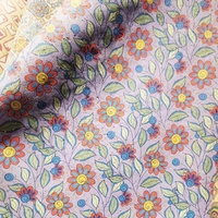 Personnalisé populaire naturel Portugal imprimé papillon fleur liège cuir tissu pour bricolage travail manuel cahier papier peint couverture