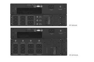 UPS en línea de onda sinusoidal pura serie RT de 5-10KVA con regulación automática de voltaje para sistemas de alarma - Product Image 3