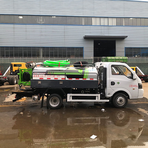 <span class=keywords><strong>Mini</strong></span> Autocisterna per Aspirazione Fognaria <span class=keywords><strong>a</strong></span> Doppio Serbatoio Hydro VAC, Modello Popolare per Cantieri Edili - Product Image 4
