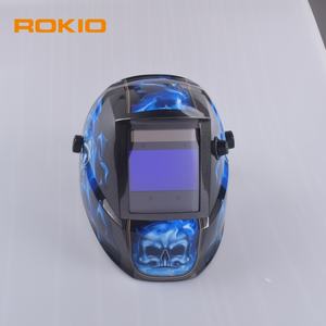 Casque de soudage à obscurcissement automatique à double couche, véritable couleur PP, vision large, pour soudage TIG MIG, fourni directement par l'usine - Product Image 4