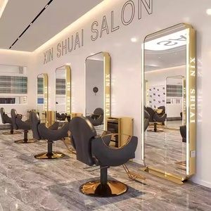 NOUVEAU Miroir mural LED moderne avec éclairage, style européen simple, pour hôtel, salon de coiffure - Product Image 5