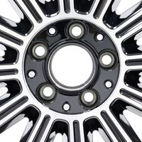 Jantes de voiture en alliage d'aluminium forgé 5 * 112 personnalisées de 19 et 20 pouces, finition noire brillante, pour Mercedes Benz