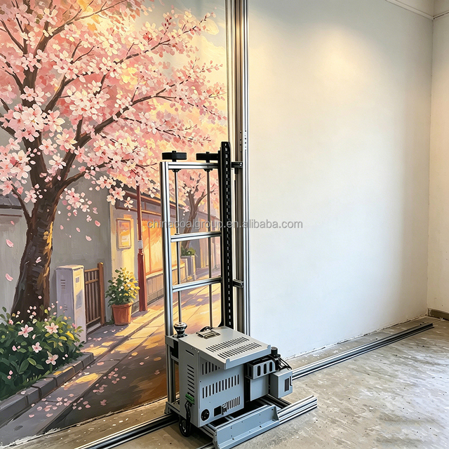 New Products Digital Wall Printer 3D UV Vertical for Concrete Brick Wood Glass Metal Direct to Surface