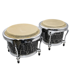 Fabricante profesional de instrumentos de percusión: Bongos de 7.5+ y 8.5 pulgadas con piel de oveja y madera de abedul - Product Image 6
