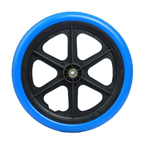 Cheng Jin Vehicles 16 Inch Pu Foam Wheel Solid Puncture Resistant For <b>Trailer</b> Trolley <b>Car</b> - Product Image 1