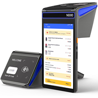 Noryox NB80 3 + 16GB Handheld Mobile Pos Machine Handheld Android 12/13 Mobile Pos Terminal con 58mm Mobile Pos Handheld