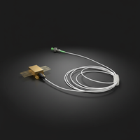 Source laser à fibre optique à largeur de bande étroite et haute puissance, contrôlée par TEC, pour systèmes optiques de précision