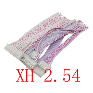XH2.54 Female Connector XH 2.54mm Single Plugs Wire Cable Connectors 2P/3/4/5/6/7/8/9/10/11/12 Pin Length 10/20/30CM