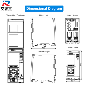 Nouveau contrôleur avancé SIMATIC S7-1500 d'origine 6ES7515-2AN03-0AB0, unité centrale de traitement 6es7515-2an03-0ab0 CPU 1515-2 PN - Product Image 2