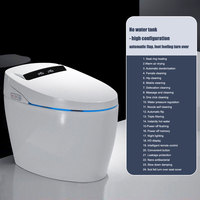 Toilette intelligente électrique de style européen, bidet monobloc, toilette intelligente pour sièges d'hôtel