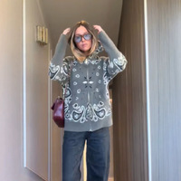Nouvelle Collection Automne 2026 – Cardigan Zippé Femme à Manches Longues, Design Tendance et Polyvalent