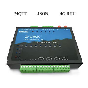 โมเด็ม LTE 12 ช่องสัญญาณ IO แบบ <span class=keywords><strong>RTU</strong></span> รองรับ TCP MQTT JSON พร้อมเต้ารับ 4 ช่อง นาฬิกาปลุก 8 ตัว รุ่น ZHC492C รีเลย์สัญญาณ - Product Image 6