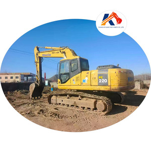 Excavadora Usada de Gran Tamaño Komatsu PC220-7 220-8-7, Máquina Excavadora de Orugas Komatsu PC200-7 PC200-8, PRECIO BAJO - Product Image 1
