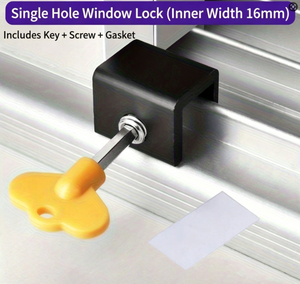 6 Pièces de Verrous Coulissants Portables en Acier Inoxydable pour Fenêtre en <span class=keywords><strong>Baie</strong></span> à Usage Domestique - Product Image 3