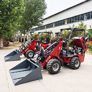 Mini-chargeuse compacte 4x4 multifonctionnelle articulée, capacité de charge de 500 kg, chargeuse frontale de <span class=keywords><strong>jardin</strong></span> - Product Image 1
