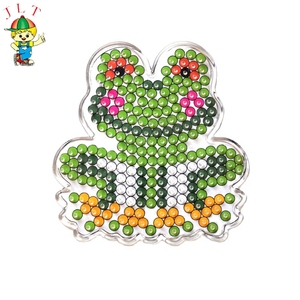 Perles Hama éducatives en gros 5 mm, perles Perler, planche à perles, jouets pour enfants en plastique Kermit le grenouille, fabriqués en matériau EVA durable - Product Image 2