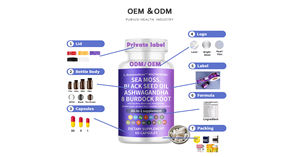 מותאם אישית תווית ביוטין נשים של איזון יופי שיער טיפוח מסמר קולגן gummies - Product Image 3