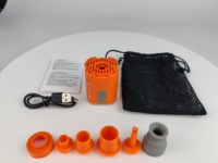 GARIDA Pompe à air rechargeable pour le camping Petit gonfleur portable Pompe à air électrique portable Glga pour GCFP-001 de lit d'air