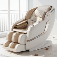 Silla de Masaje Corporal Completo 3D SL Track con Control por Voz, Altavoz Bluetooth, Calentamiento de Cintura y Pantorrillas, Reclinable de Gravedad Cero, Venta al por Mayor de Fábrica