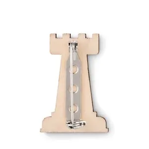 Spilla in legno personalizzata, merchandising sostenibile - Product Image 6