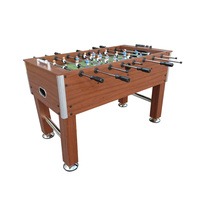 Vente en gros de table de football en MDF de 5 pieds du fabricant pour les compétitions de sports d'intérieur table de jeu pour les amateurs de football