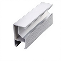 Rails en alliage d'aluminium photovoltaïques, supports de montage solaire PV en formes C-U-H pour toitures et abris de voiture ; directement de l'usine en Chine continentale
